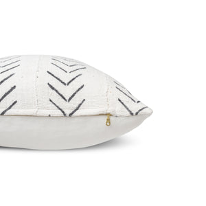 Authentic Mudcloth Throw Pillow ~ Chevron/Cotton