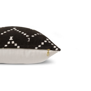 Authentic Mudcloth Throw Pillow - Coco Dot