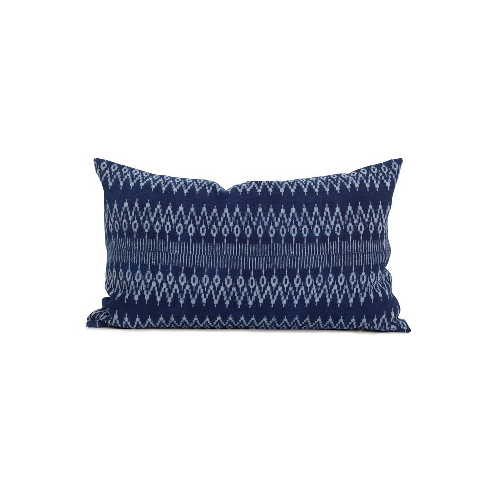 Hmong Batik Cotton - Indigo - Zig Zag