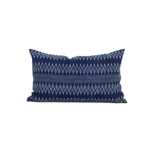 Hmong Batik Cotton - Indigo - Zig Zag