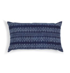 Hmong Batik Cotton - Indigo - Zig Zag