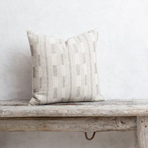 Hmong Cotton - Black Stich - Brick