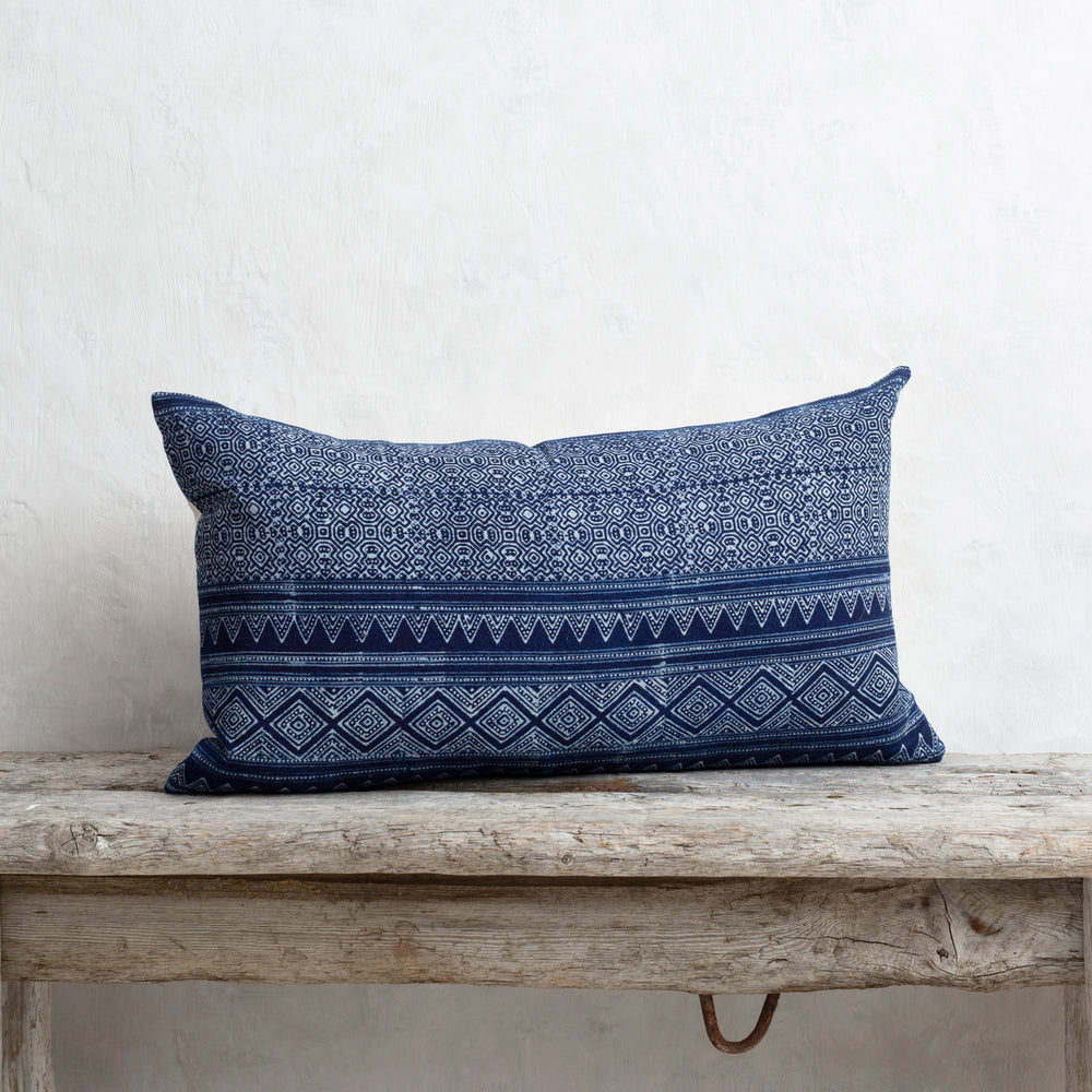 Hmong Batik Cotton - Indigo - Weave