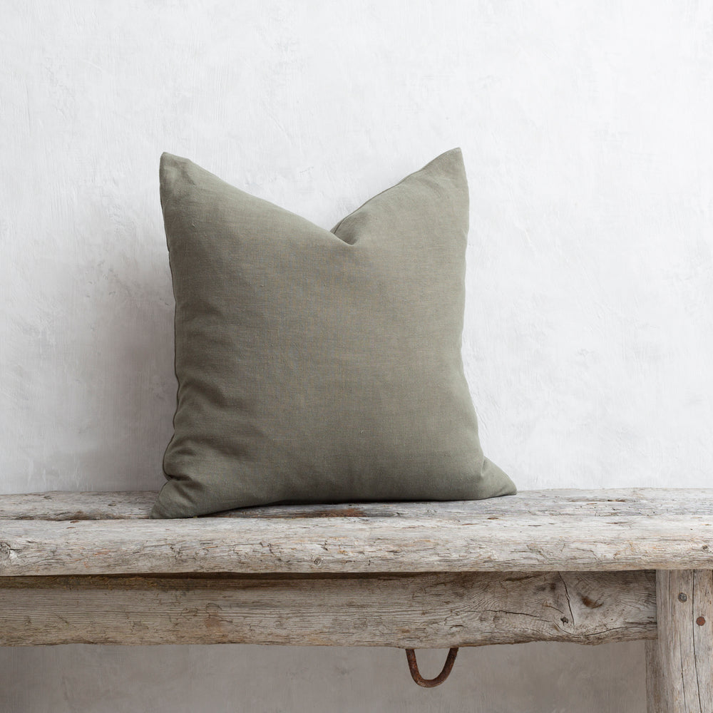 Washed Linen - Irish Stone Green